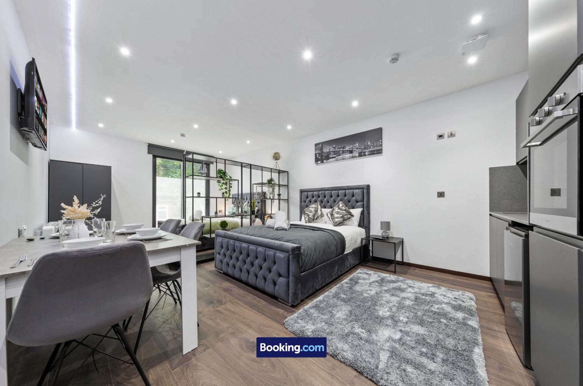 Stylish Studio Apt By Stay Smart Short Lets & Serviced Accommodation Woodstock With Free Wifi Londres Extérieur photo