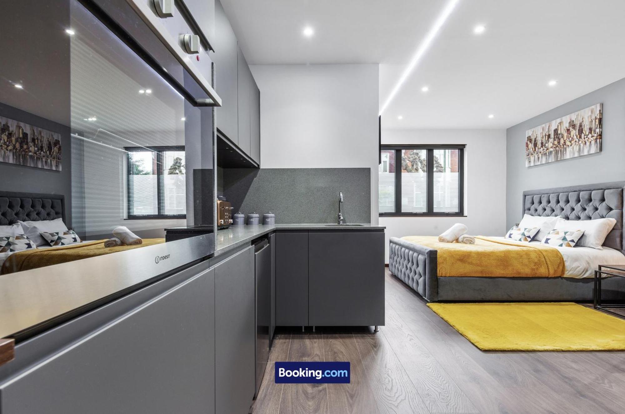 Stylish Studio Apt By Stay Smart Short Lets & Serviced Accommodation Woodstock With Free Wifi Londres Extérieur photo